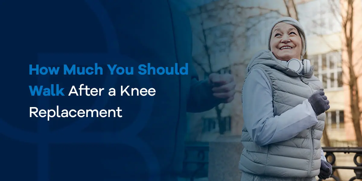 Is walking enough exercise after knee replacement?