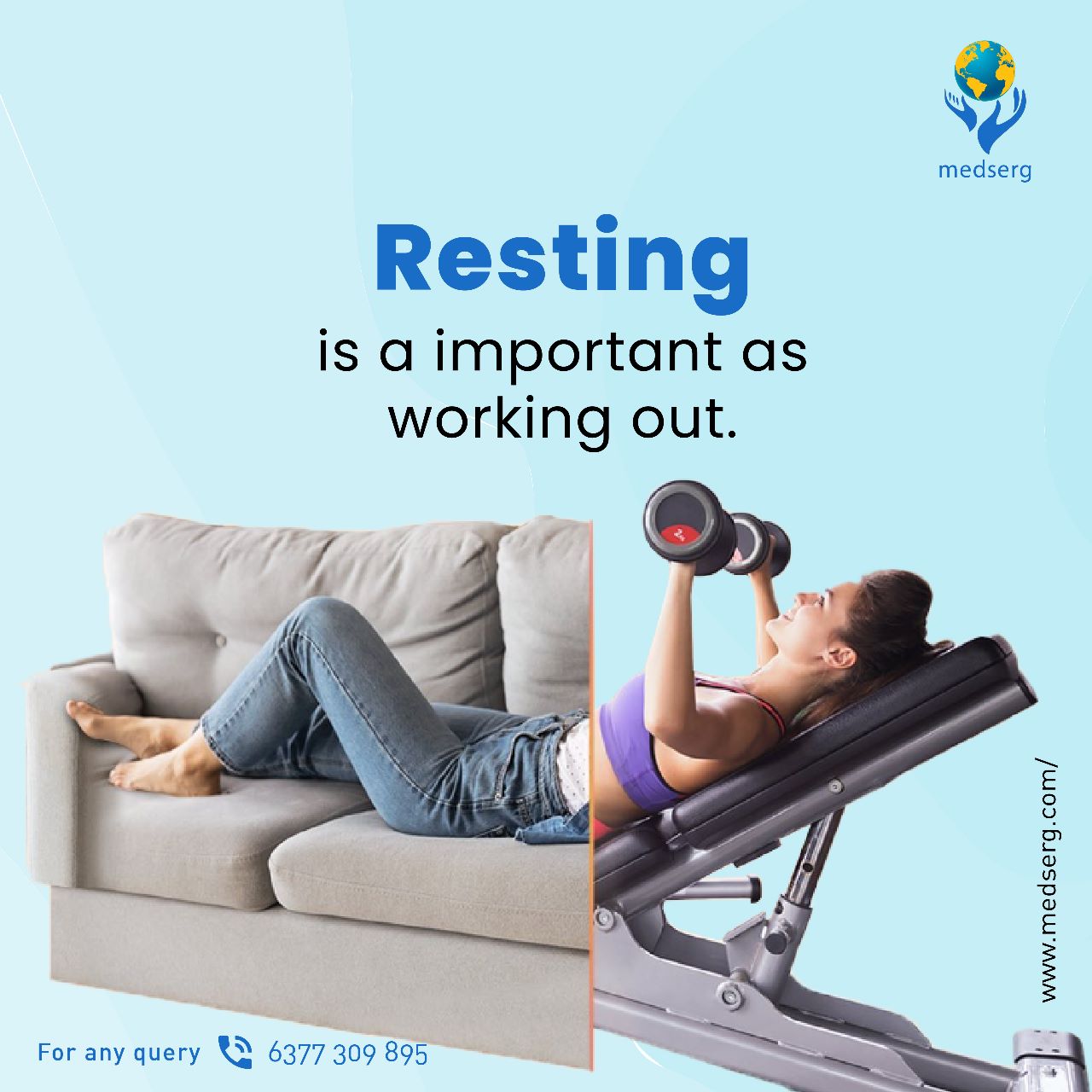 resting is important as workout