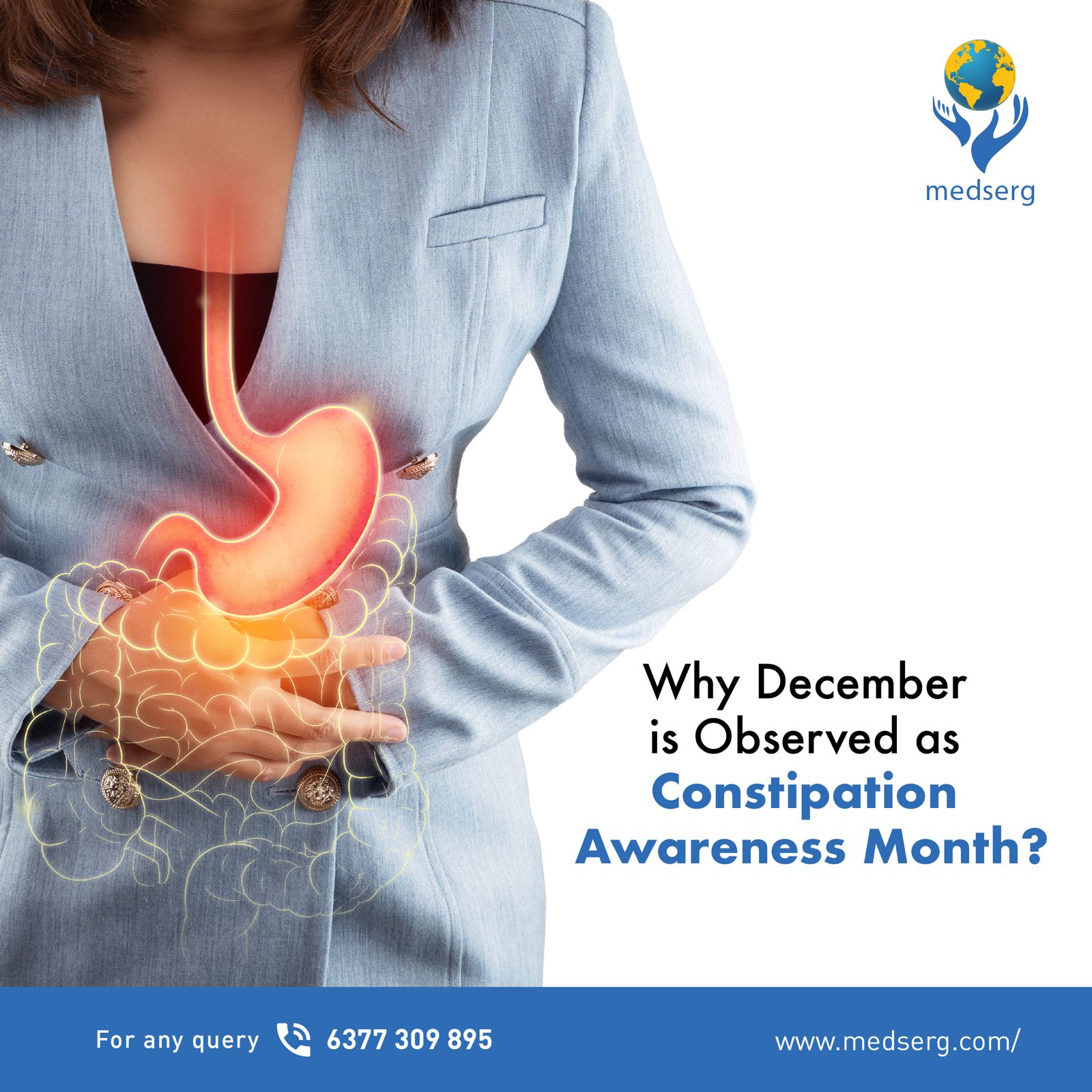 Why December is observed as Constipation awareness month?