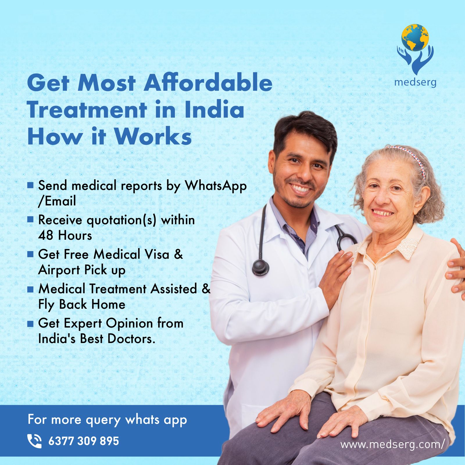 Affordable treatment in India