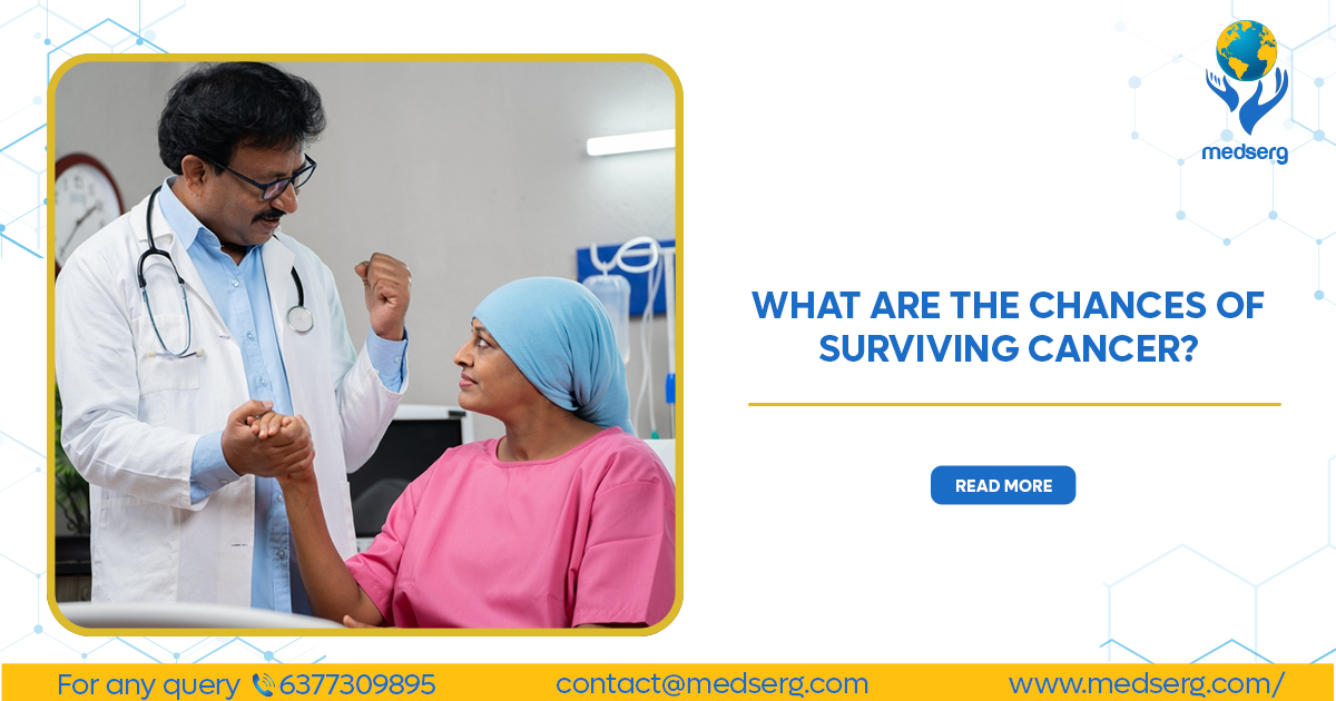 What are the chances for surviving cancer in India?