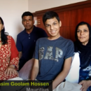 Hasim Goolam Hossen from Mauritius