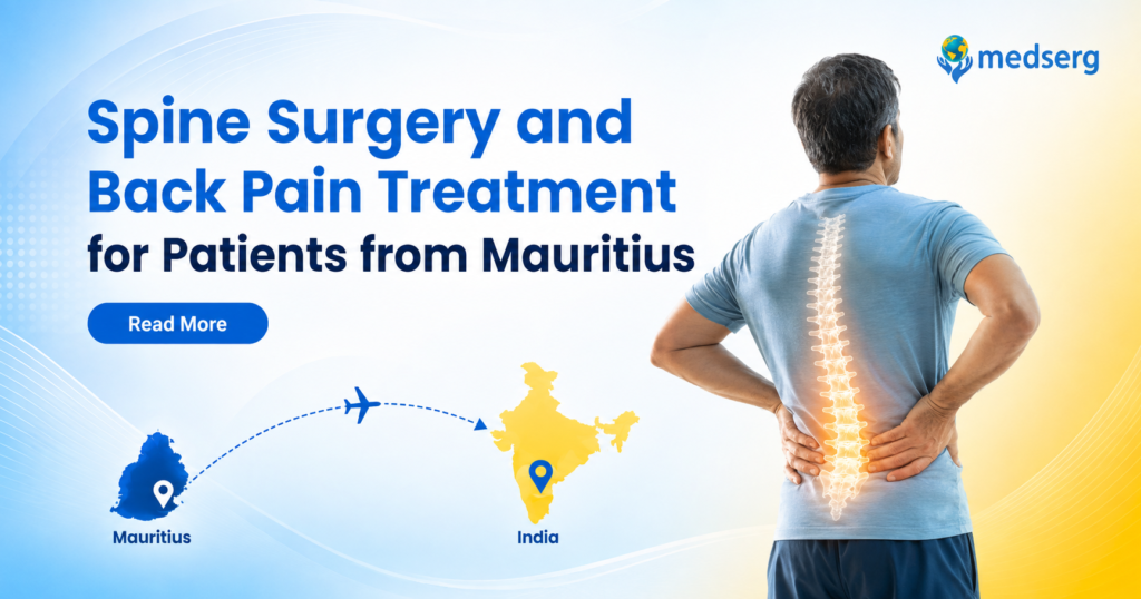 Mauritius to India spine care